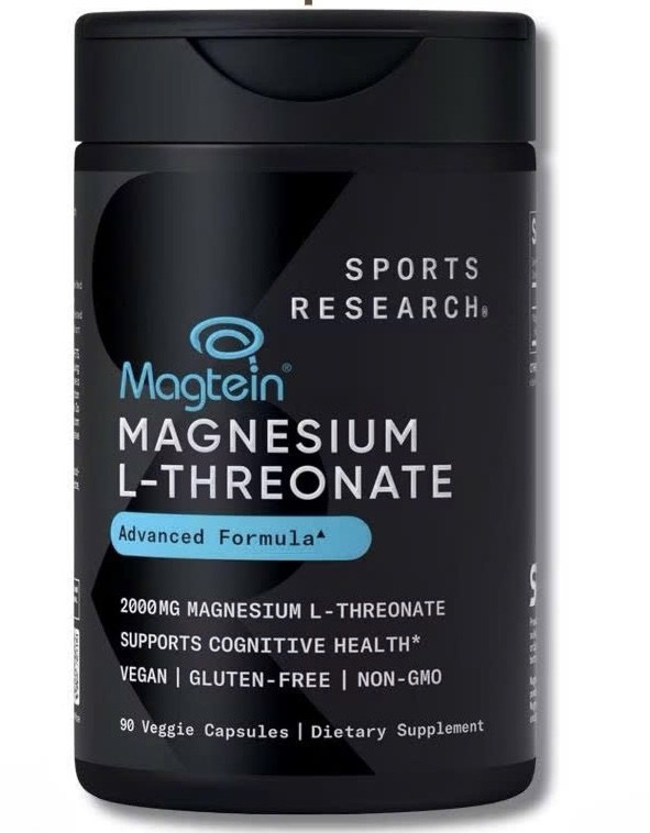 Viên uống  Sports Research Magtein Magnesium L-Threonate — ảnh chính