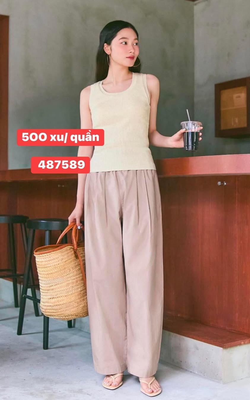 QUẦN COTTON SIÊU NHẸ EASY PANTS NHÀ UNI — ảnh chính