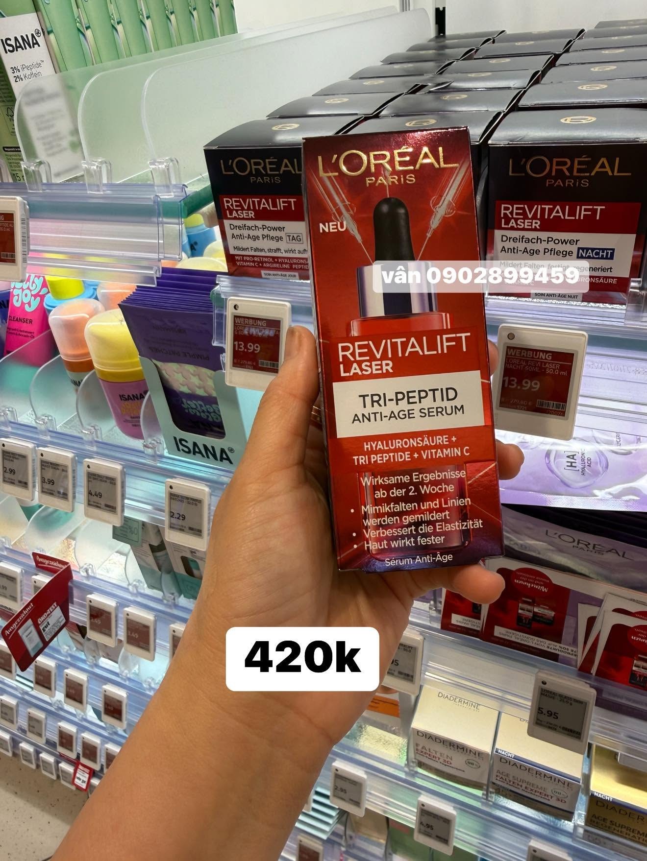 serum dưỡng set kem dưỡng chống lão hoá - trắng mịn  L'Oréal Paris Revitalift Laser Dreifach-Power Anti-Age Pfleg — ảnh chính