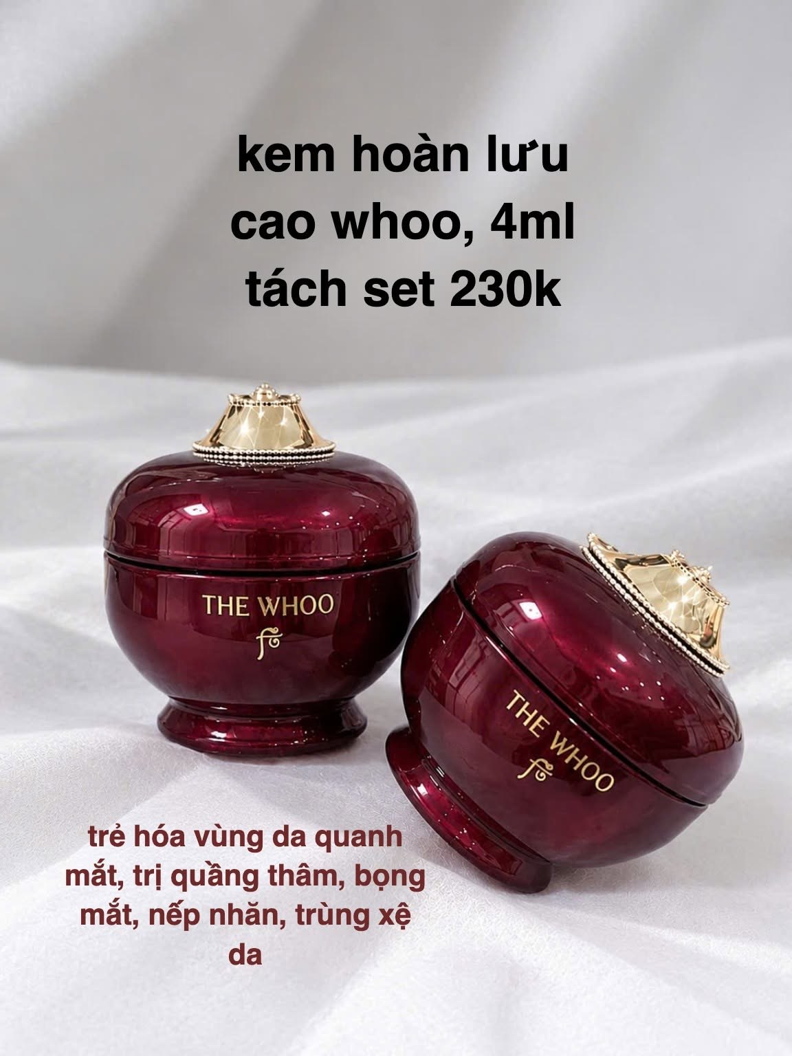 KEM MẮT HOÀN LƯU CAO 4ml — ảnh chính